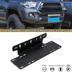 Front License Plate Mount Bracket Holder for Off Road LED Work Light (14.7")