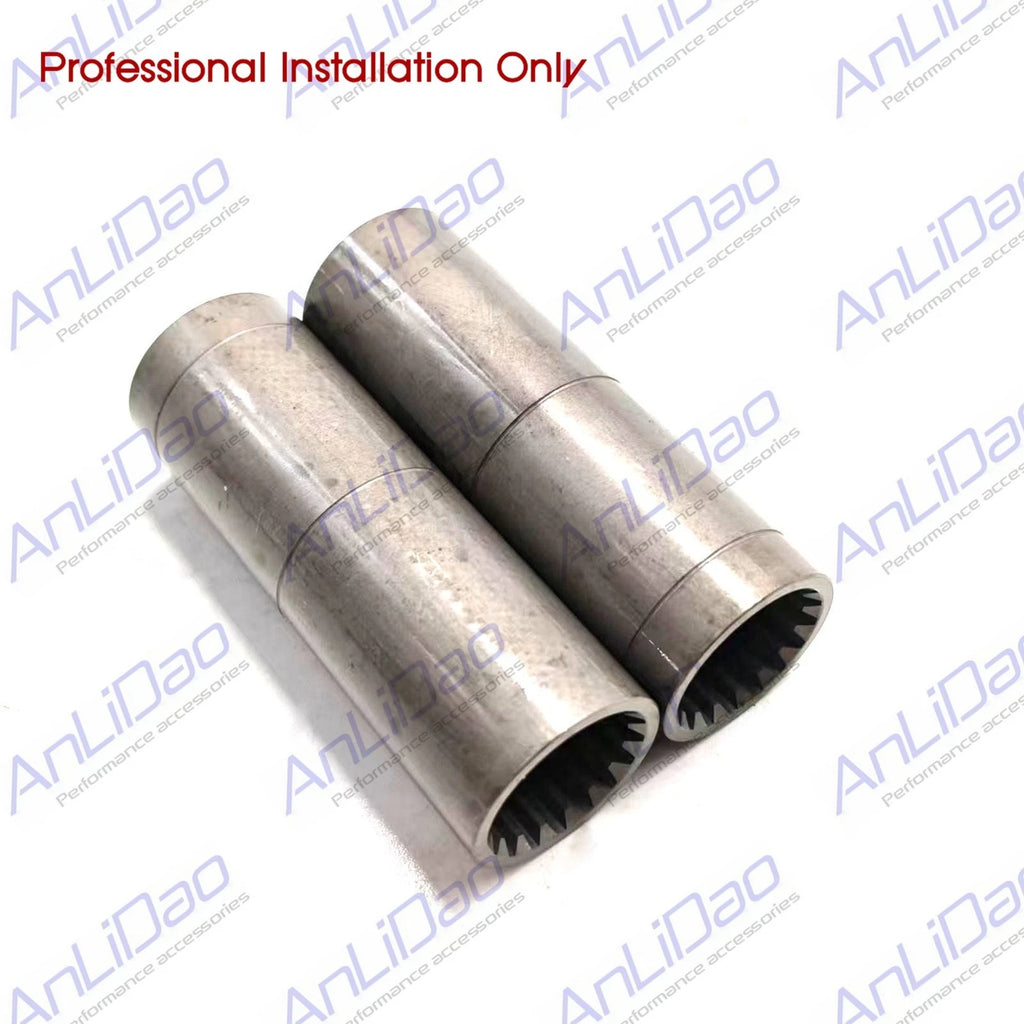 2Pcs Splined Sleeve Coupler for Volvo Penta DP SX Drives (3852268, 854553)