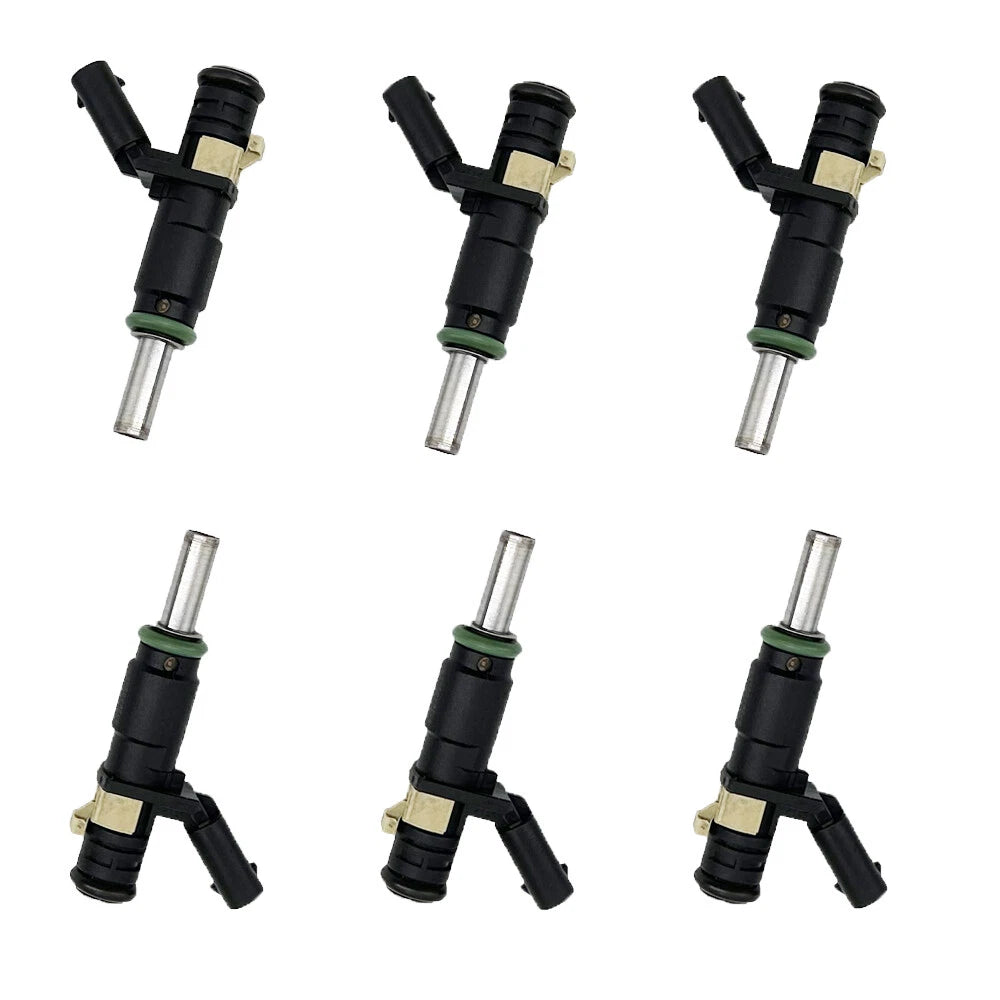 Set of 6 Fuel Injectors for Mercedes-Benz C280 3.0L V6 (2006–2007)