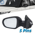 Side Mirror for Chevy Trailblazer LS (2021–2025) Left Textured with Blind Spot