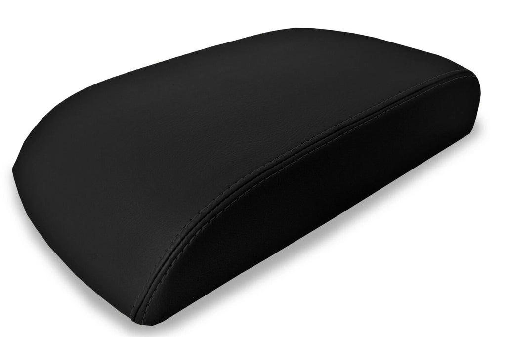 Leather Console Lid Armrest Cover for Ford Explorer Limited (2011–2019) Black