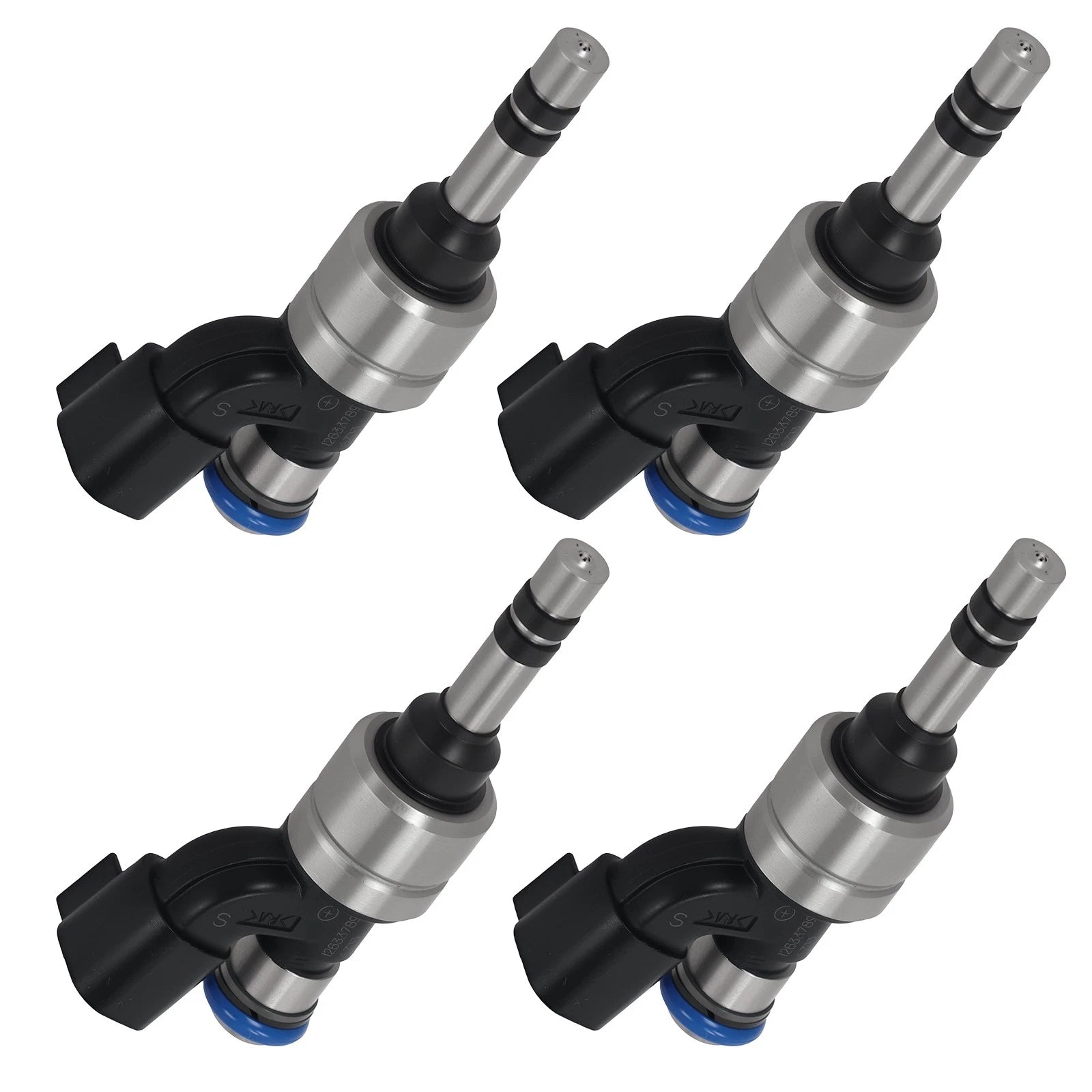 Set of 4 Fuel Injectors for Chevrolet Captiva Sport 2.4L (2011–2015) 12608362