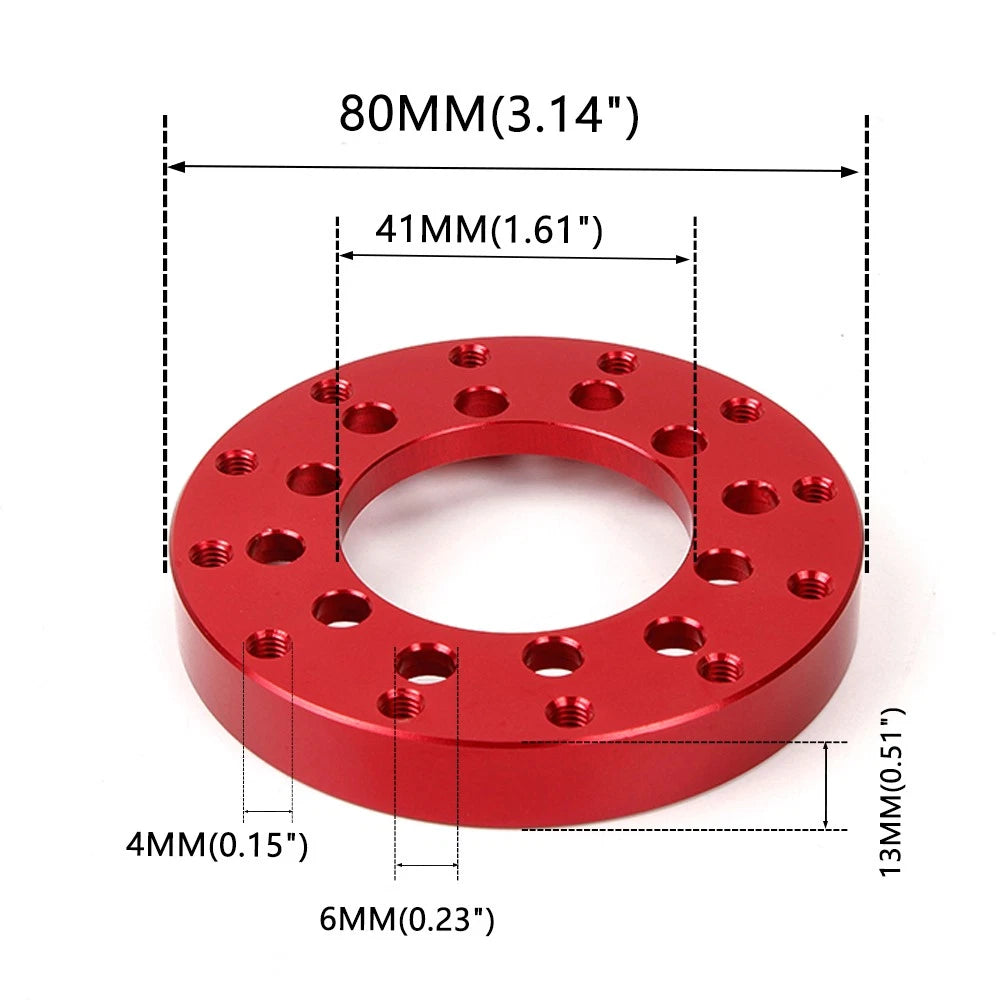 Steering Wheel Adapter Plate for Logitech G27/G29/G920/G923 (14")