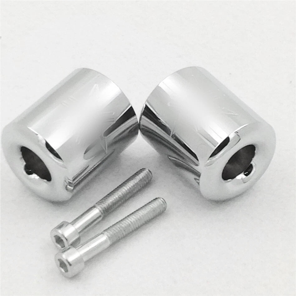 Bar End Handlebar Slider for Yamaha R1 (1998–2012) / R6 (2006–Up) / FJR1300 Chrome