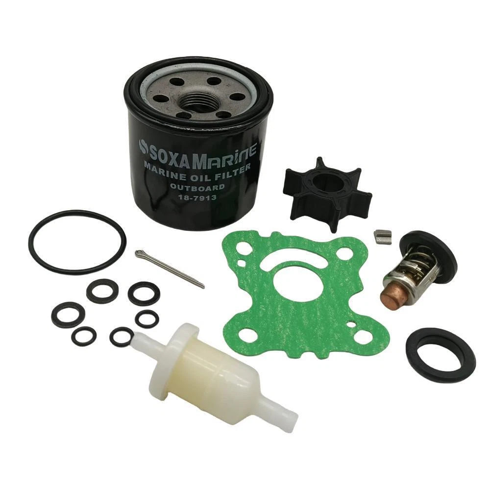 Service Kit for Honda Outboard BF15D BF20D (06211-ZY0-505, 19210-ZW9-A31)