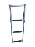 3-Step Telescoping Ladder for Marine (Stainless Steel)