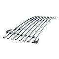 Stainless Silver Billet Grille Insert for Nissan Frontier (1998–2000)