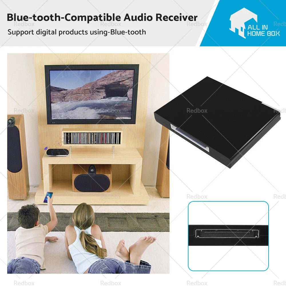 Bluetooth Audio Receiver for iPod iPhone 30Pin Sound Dock (Compatible)