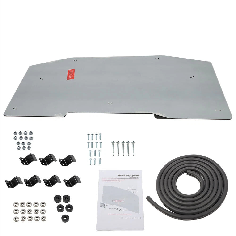 Dark Tint Rear Windshield for Can Am Defender MAX (2016-2023)