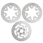 Set of 2 Front Left Right & Rear Brake Rotors for Harley Street Glide (2014–2025)