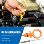 Engine Oil Level Indicator Dipstick for Volkswagen Jetta (2005–2013) No. 07K115611M