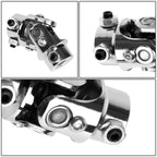 Steering Shaft U-Joint for Universal Applications (5/8" 36 Spline, 3/4" DD)