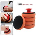 Waxing Sponge Applicator Pad Microfiber for All Vehicles