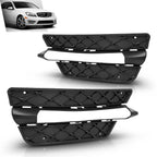 Set of 2 Fog Light Bezels for Mercedes Benz C250 C300 C350 (2012–2014)