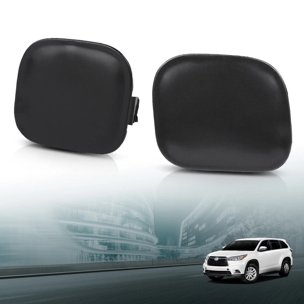 Set of 2 Tow Hook Eye Covers for Toyota Highlander (2014–2016)