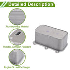 Engine Oil Cooler for Mercedes-Benz GLC300 (2016-2023) - 1 x Trans Cooler