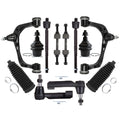 Set of 12 Front Control Arms and Ball Joints for Ford F-150 (2015–2017)