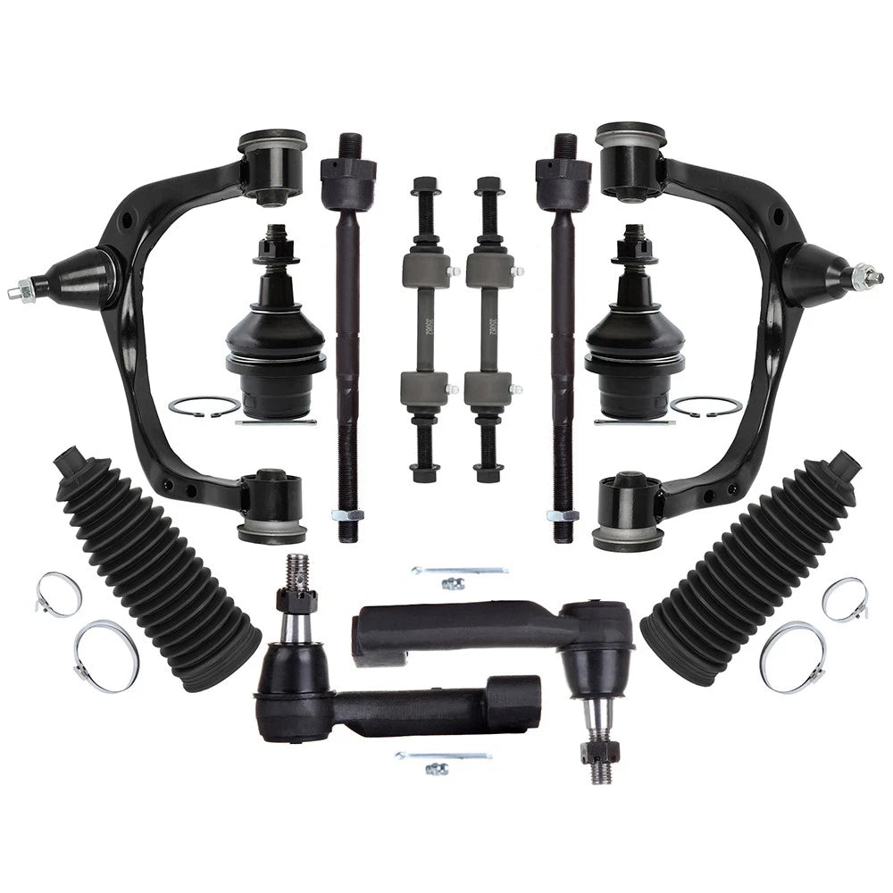 Set of 12 Front Control Arms and Ball Joints for Ford F-150 (2015–2017)