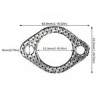 Exhaust Gasket for 8HP-20HP Engines (Flat Head, Overhead Valve)