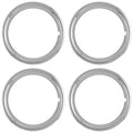 15" 1 1/2-inch Deep ABS Chrome Wheel Trim Rings - Upgrade Your Auto UARFH491