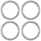15" 1 1/2-inch Deep ABS Chrome Wheel Trim Rings - Upgrade Your Auto UARFH491