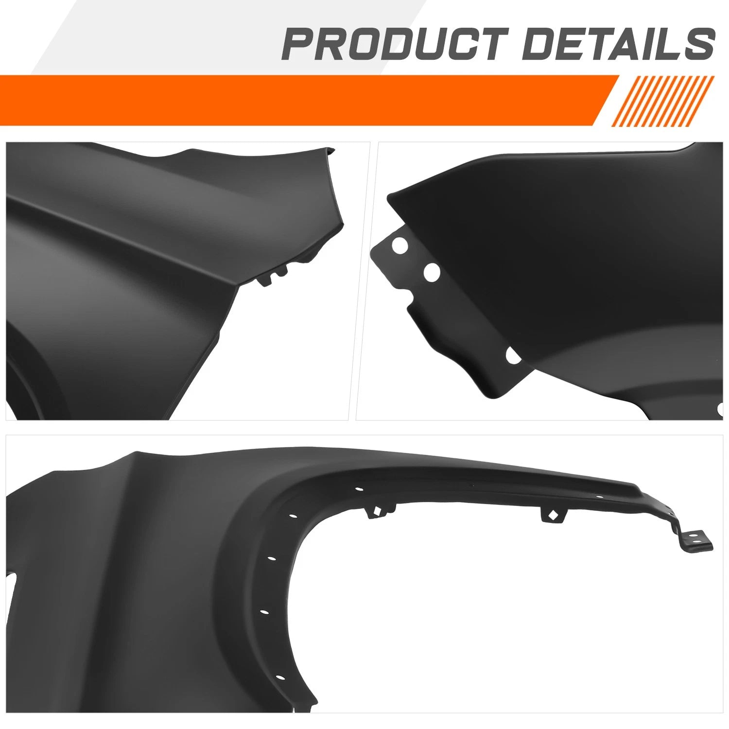 Steel Front Driver Left Side Fender Panel for Chevrolet Traverse (2018–2024)