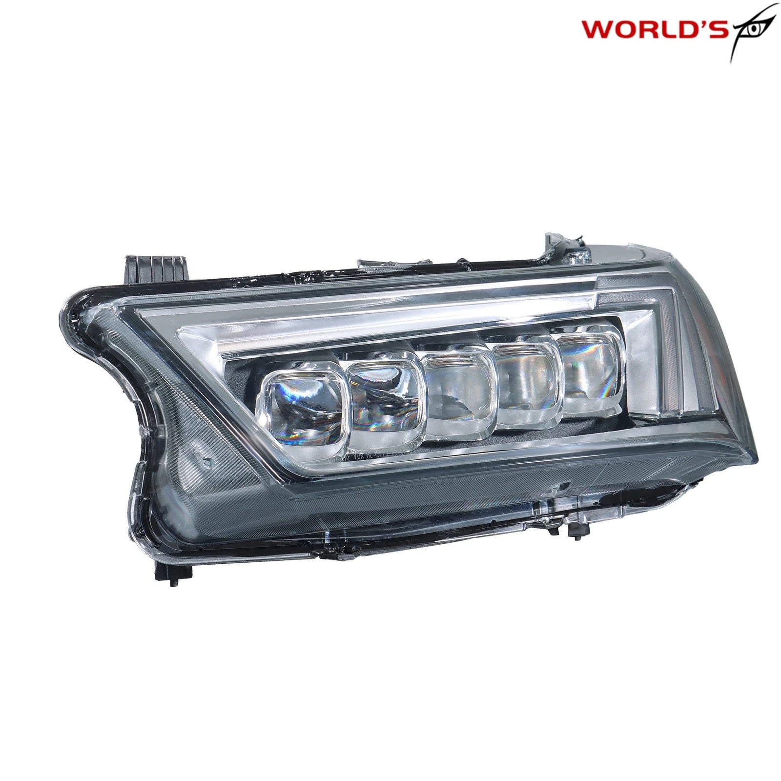 LED Headlight for Acura MDX (2017–2020) Clear Lens Left Side Chrome
