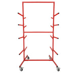 Adjustable Mobile Bumper Storage Rack for Auto Body Shop