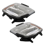 Headlight Pair Projector for GMC Terrain (2016-2017) Clear
