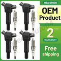 4X Ignition Coils and 4X Spark Plugs for Hyundai Elantra (2012–2016)