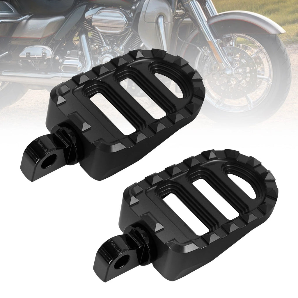 Front Footrests Foot Pegs for Harley Dyna Sportster 883 Electra Glide