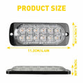 Amber LED Strobe Light for Car Truck Emergency Safety Warning Beacon