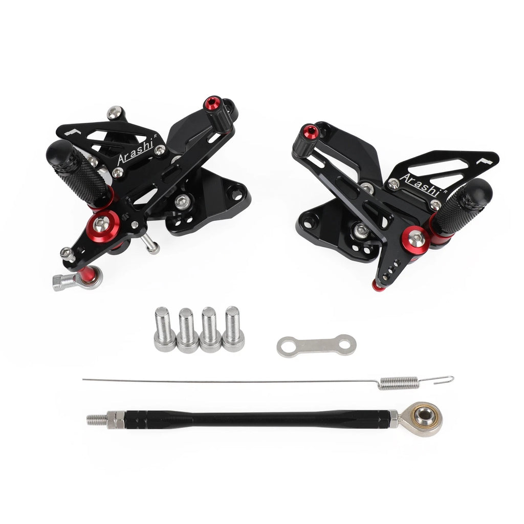 CNC Aluminum Rearsets Footpegs for Kawasaki Z900 (2021–2022)