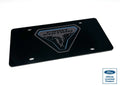 Black Acrylic License Plate for Ford Bronco First Edition Badge (2021–2024)