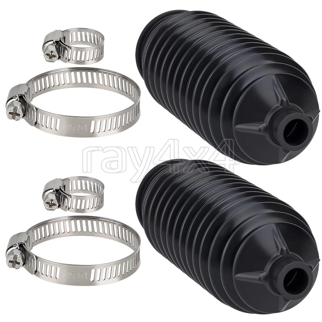 2X Tie Rod Boot & Clamp Kit for Honda Pioneer 1000-5 (2016–2024)