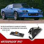 Clear Bumper Turn Signal Light & Amber Side Marker Lights for Chevy Camaro (1985–1992)