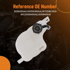 Radiator Coolant Reservoir Bottle for Dodge Journey (2009–2019) w/Cap