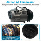 AC Compressor for Holden Statesman WM 6.0L Petrol L76 (2006–2013)