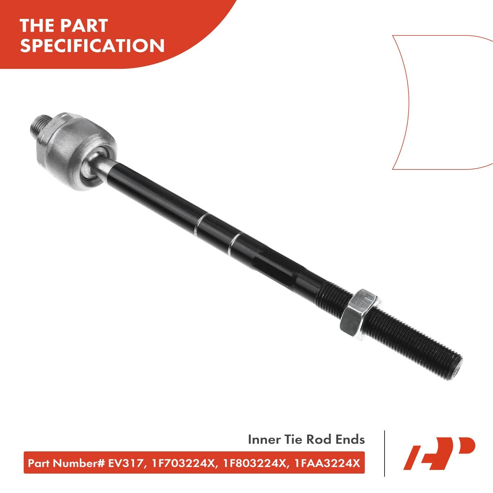 6X Front Lower Tie Rod & Ball Joint for Ford Explorer (1998-2001)