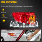 Tail Light Assembly for Toyota Corolla (2009–2010) Left Side Red Housing