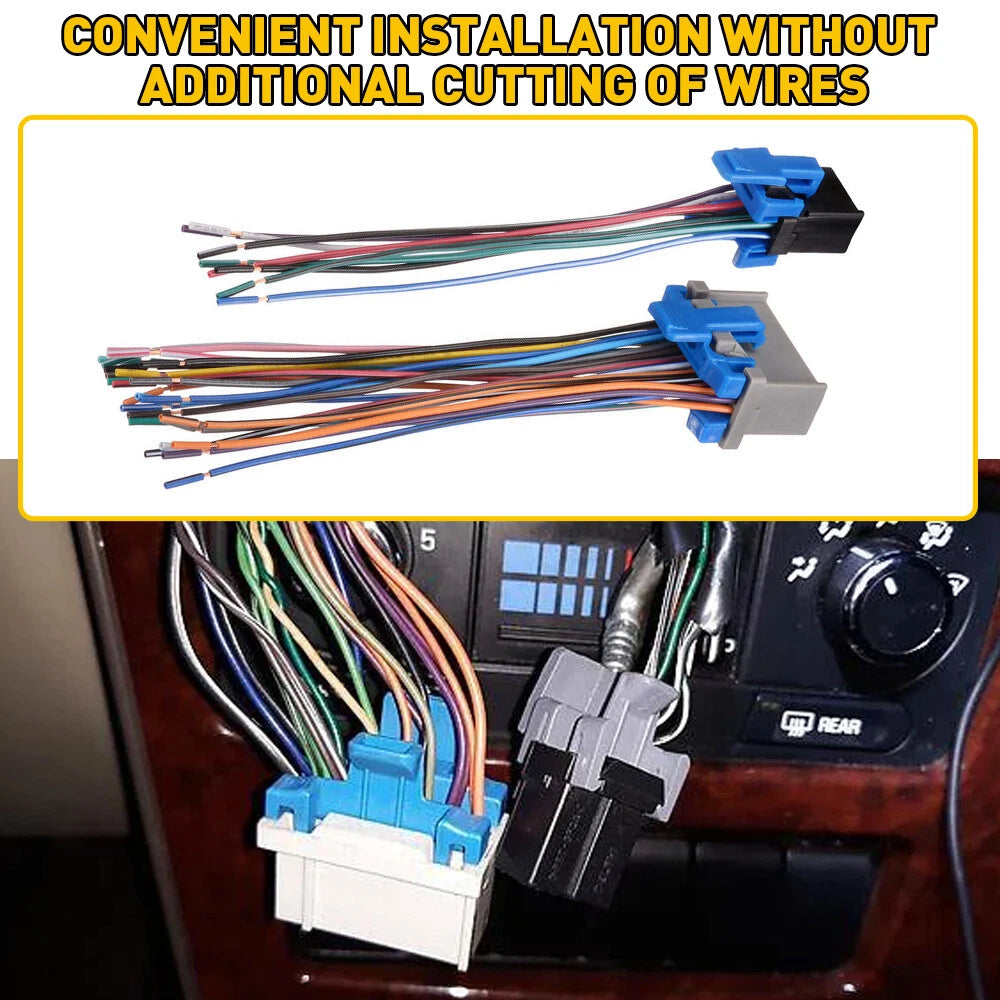 Car Stereo Wiring Harness Plug for Chevrolet Silverado (2003–2007)