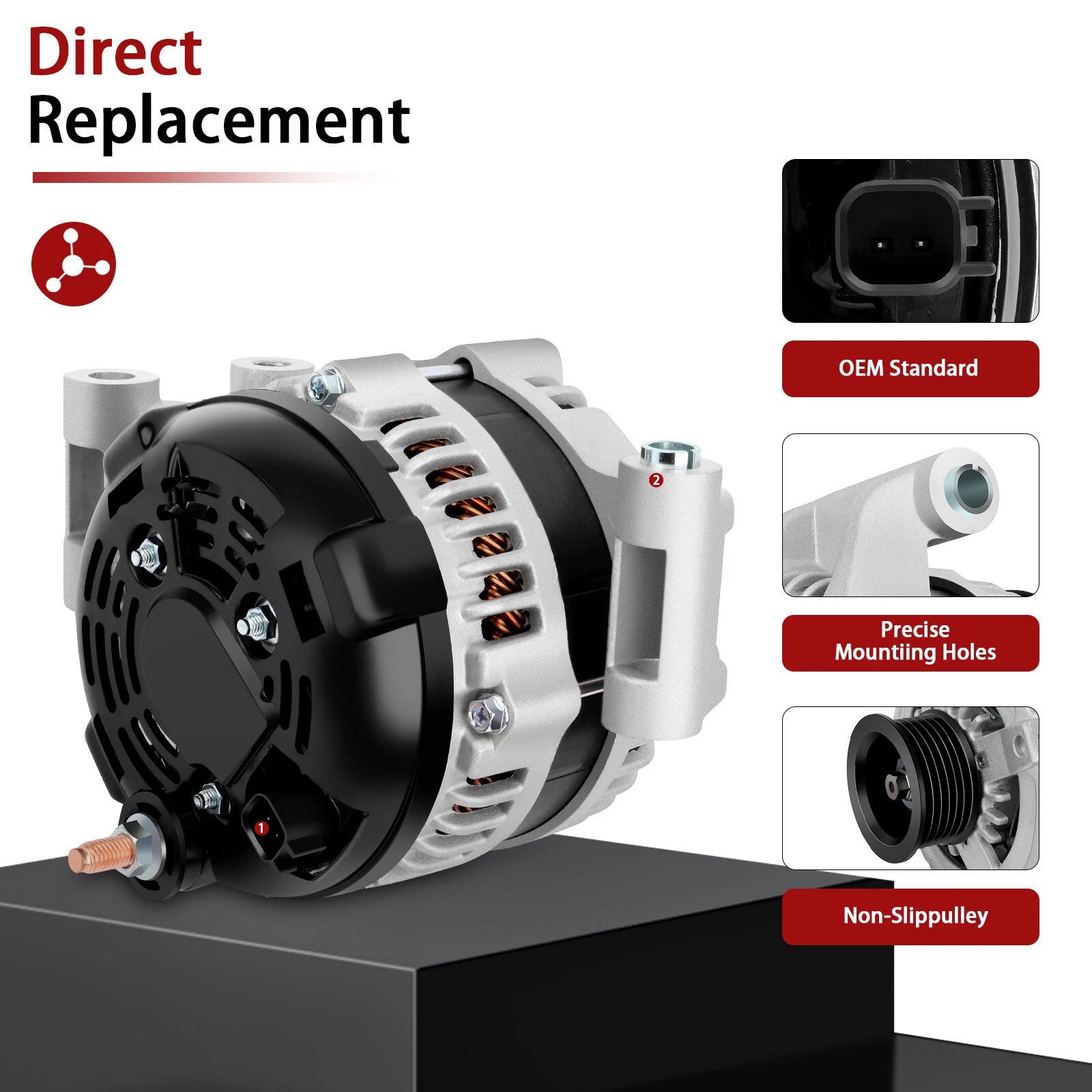 Alternator for Chrysler 300 Dodge Charger (2008-2010)