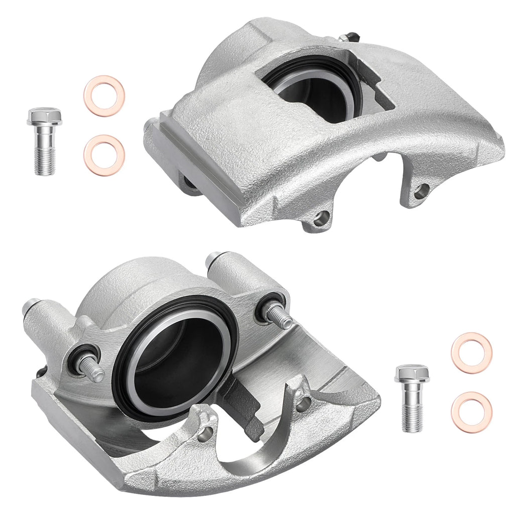 2x Front Brake Calipers for 1996–2002 Chevy Express 3500 (5.7L/6.5L)