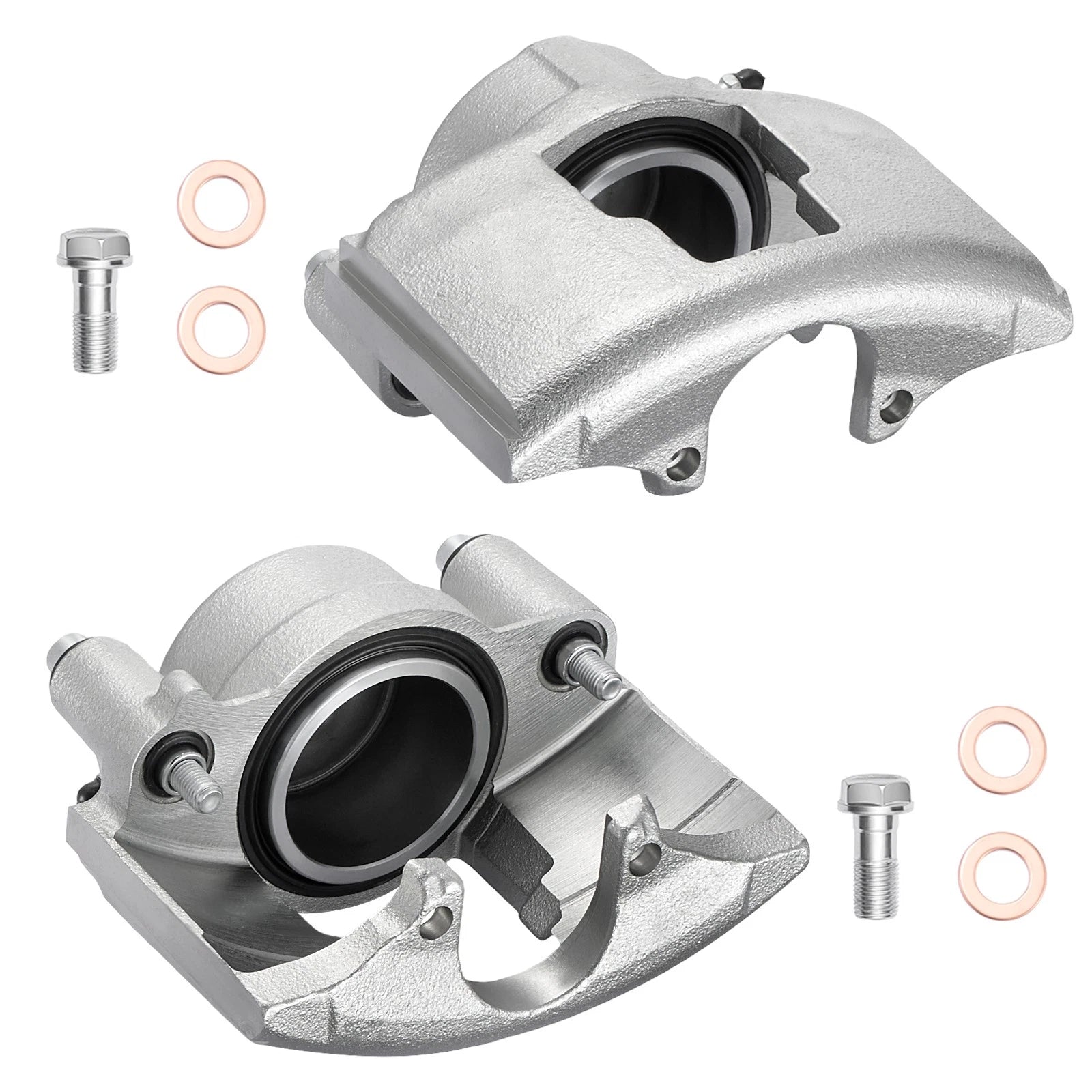 2x Front Brake Calipers for 1996–2002 Chevy Express 3500 (5.7L/6.5L)