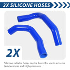 Silicone Radiator Coolant Hose for Chevy Camaro SBC (1971–1988)