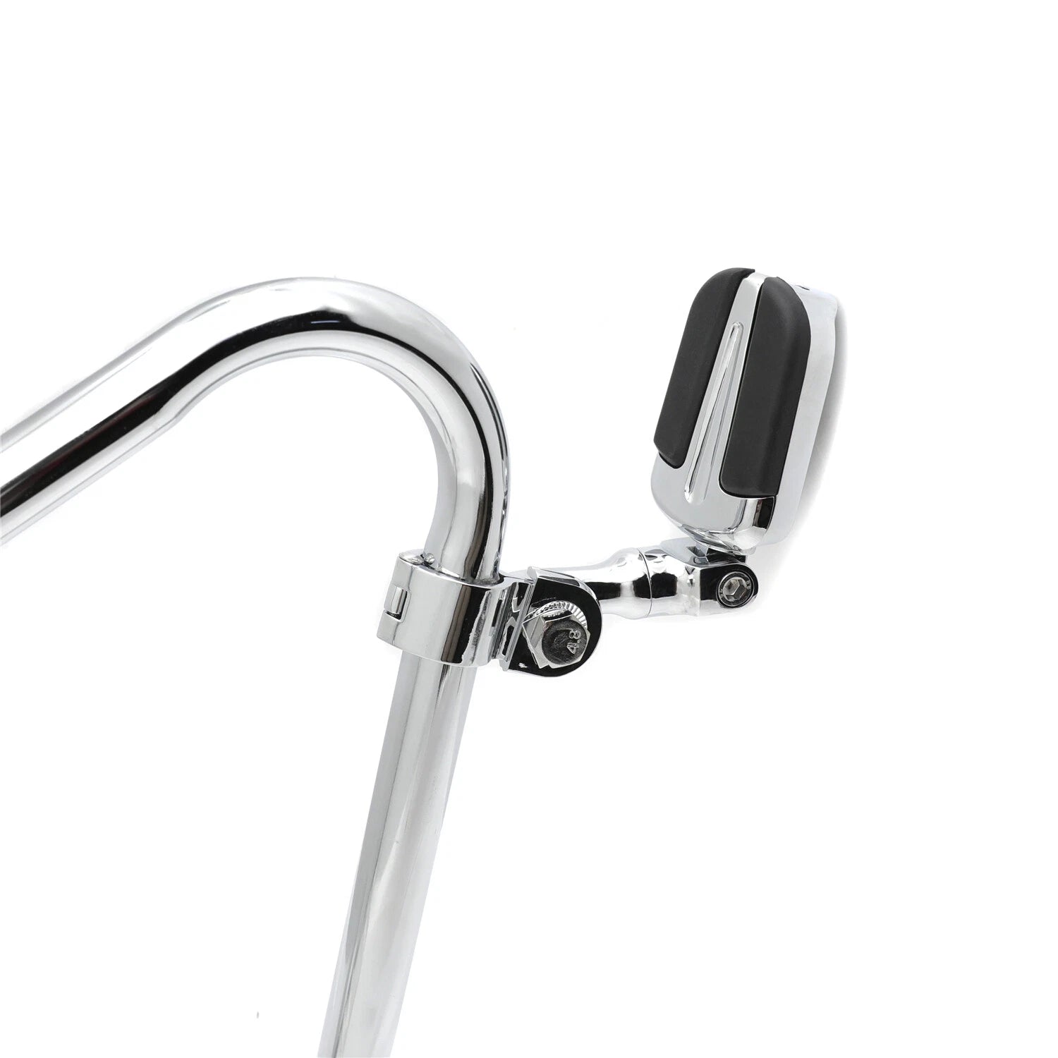 3" Stem Clamp Chrome Slipstream Footpeg 1-1/4" for Yamaha Road Star Warrior (2002)