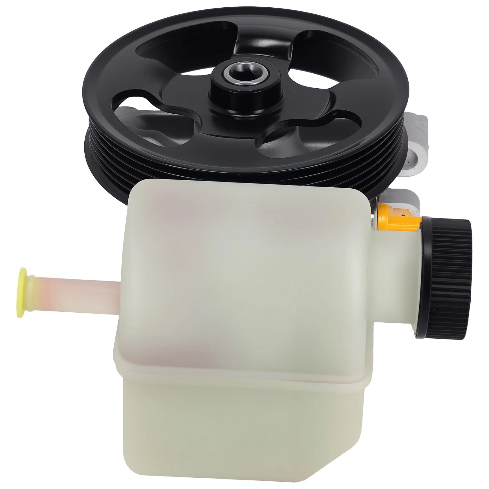 Power Steering Pump w/Pulley for Ford Fusion Milan 2.3L (2006–2009) 6E5Z3A696AB
