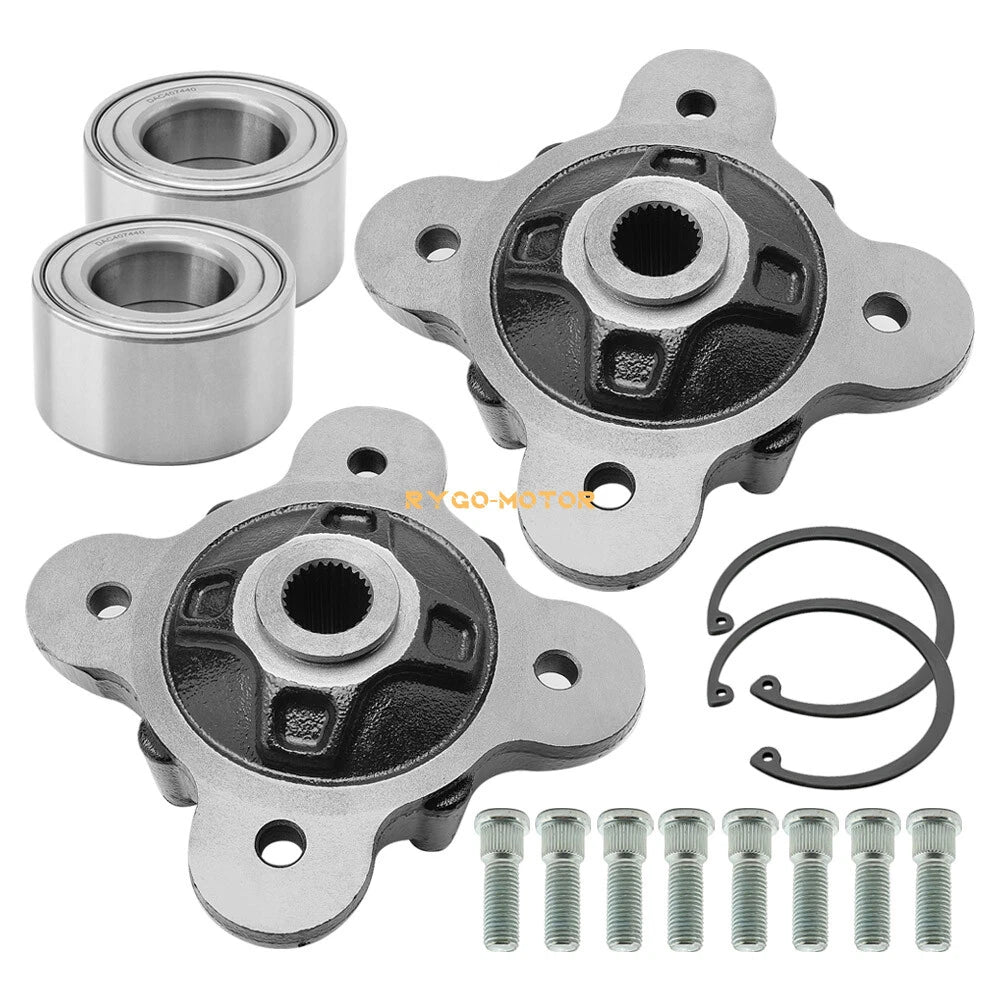 2X Rear Wheel Hub & Bearing Kits for Polaris Ranger 1000 /XP 1000 Crew (2017–2022)