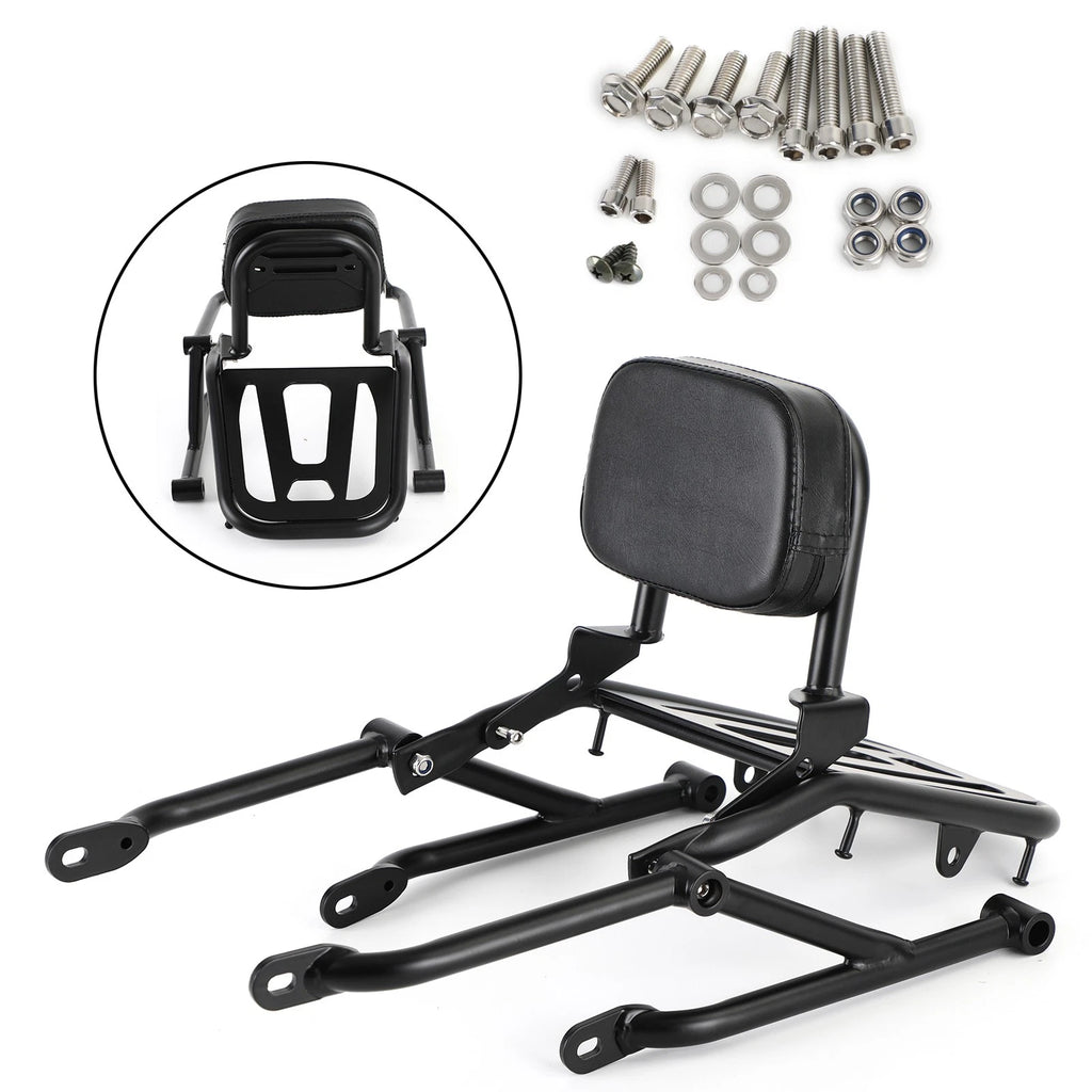 Sissy Bar Backrest Luggage Rack for Honda Rebel CMX500 CMX300 (2017–2023)