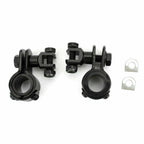 Foot Peg Mount Clamps for Harley Electra Glide (1" ~ 1-1/4")